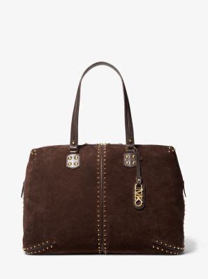 michael kors suede handbags|michael kors handbags with studs.